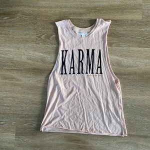 Spiritual gangster tank top KARMA